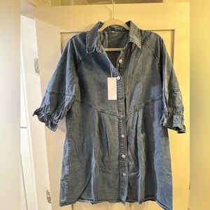 NWT Denim Dress